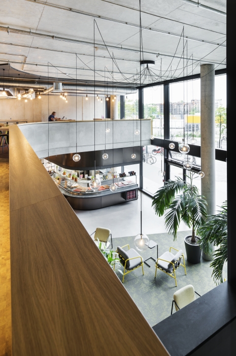 zalando Headquarter  Foodcourt Construction